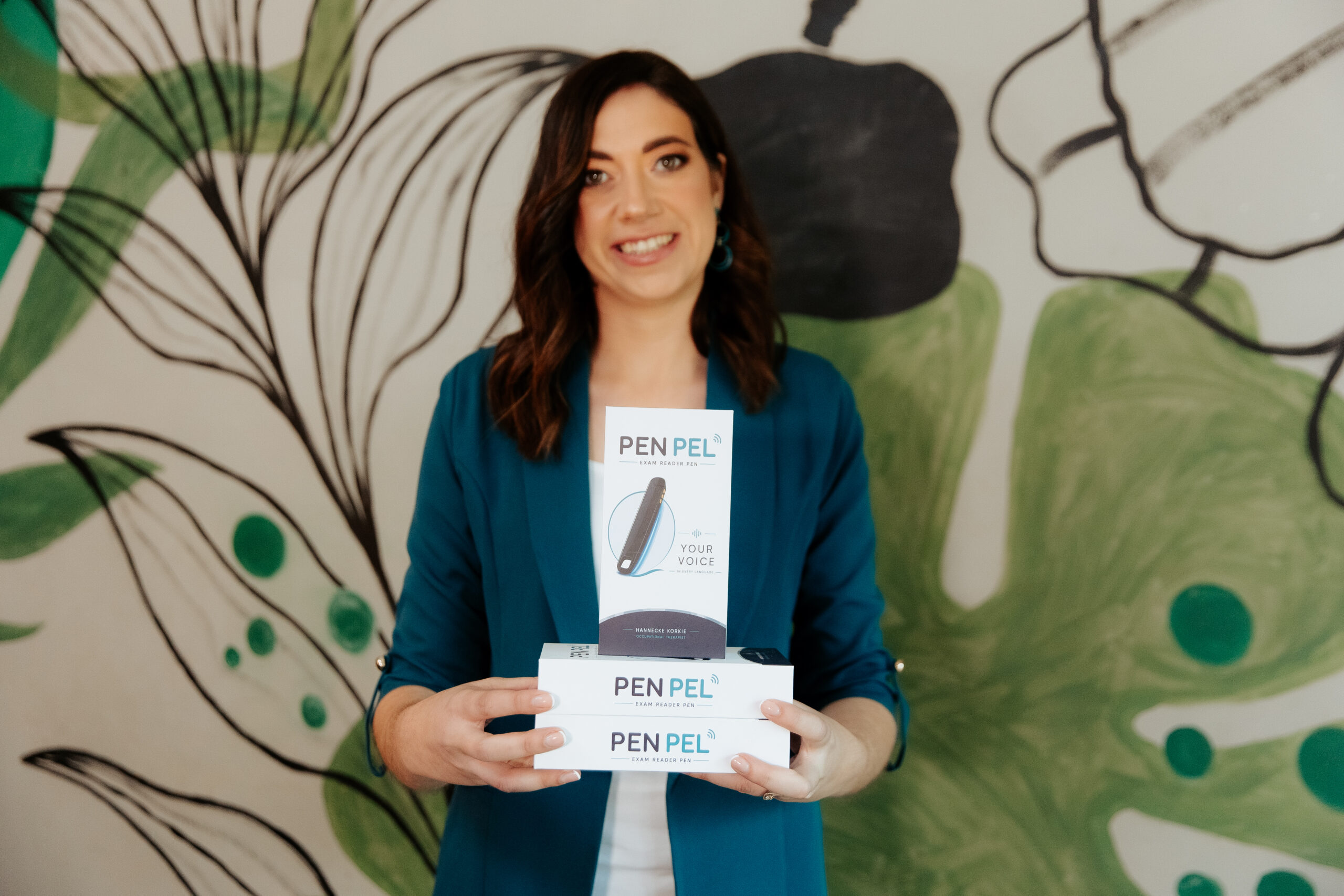 Hannecke Korkie with Pen Pel
